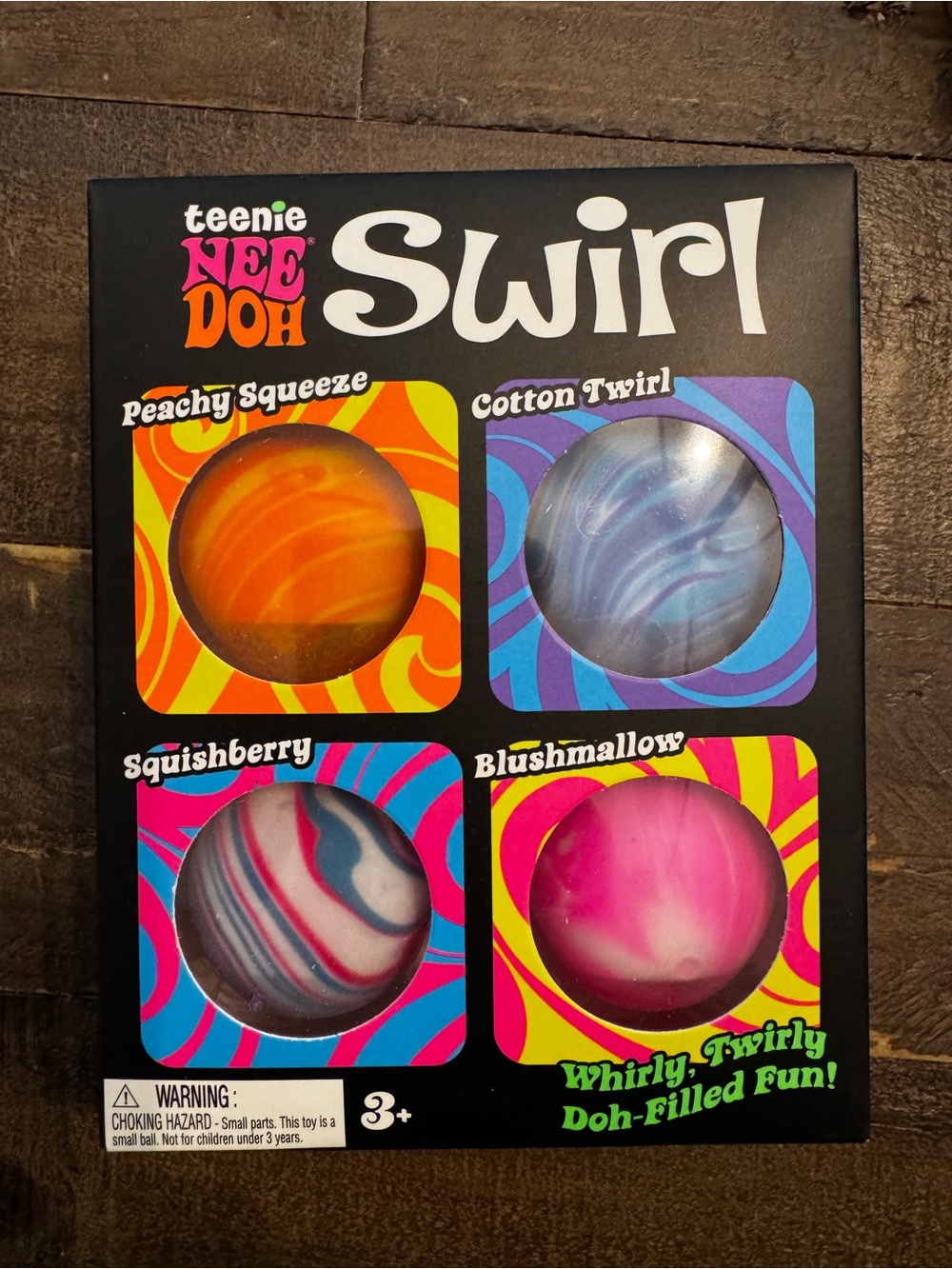 Swirl Kids Toy Set - Peachy Orange, Blue, Multicolor & Pink